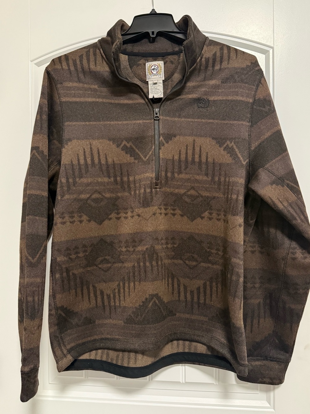 NWOT Cinch 1/4 Zip Southwestern Pullover